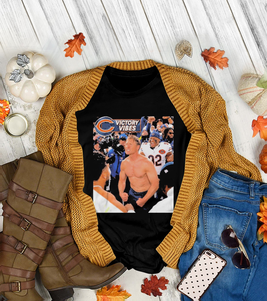 Chicago Bears Victory Vibes Ben Johnson Less 2026 T-Shirt