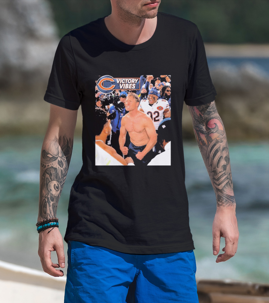 Chicago Bears Victory Vibes Ben Johnson Less 2026 T-Shirt