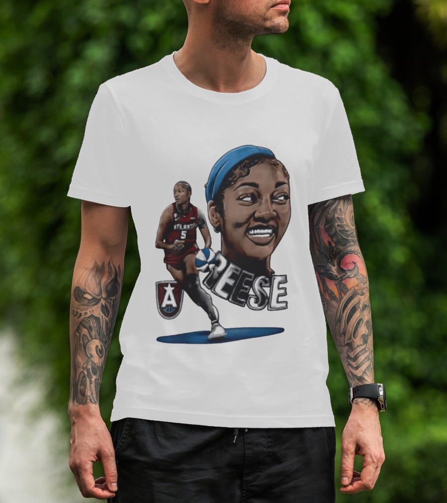 Angel Reese 5 Atlanta Basketball Reese T-Shirt