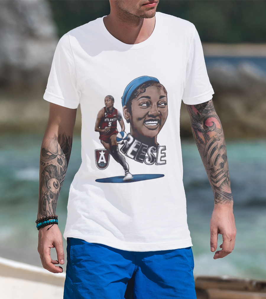Angel Reese 5 Atlanta Basketball Reese T-Shirt