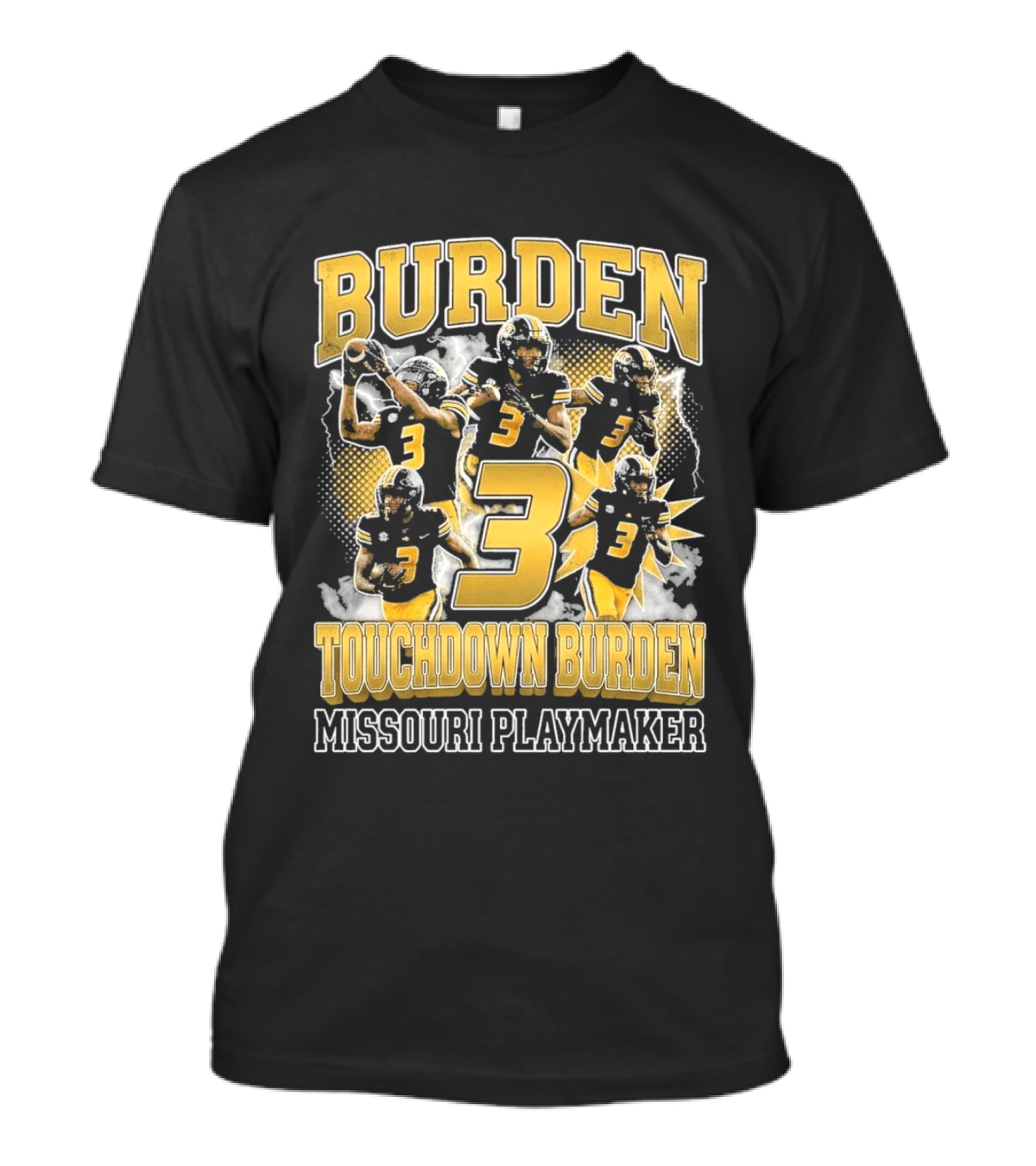Burden 3 Touchdown Missouri Playmaker T-Shirt