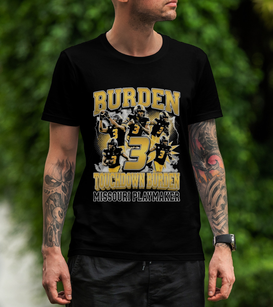 Burden 3 Touchdown Missouri Playmaker T-Shirt