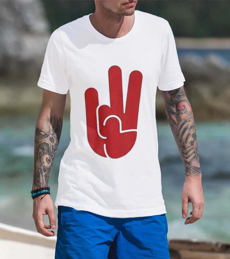 Conner Weigman Houston Hand Gesture T-Shirt