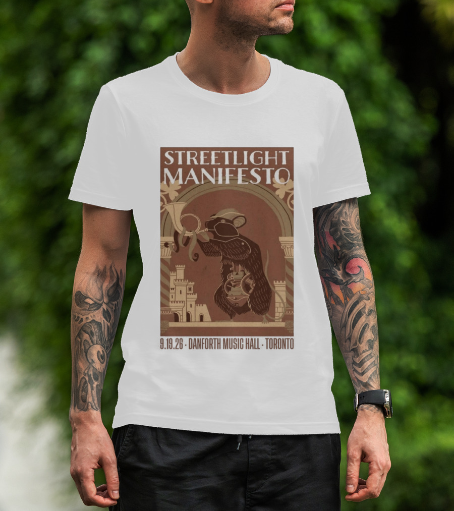 Streetlight Manifesto Toronto Ontario Concert 09.19.2026 T-Shirt