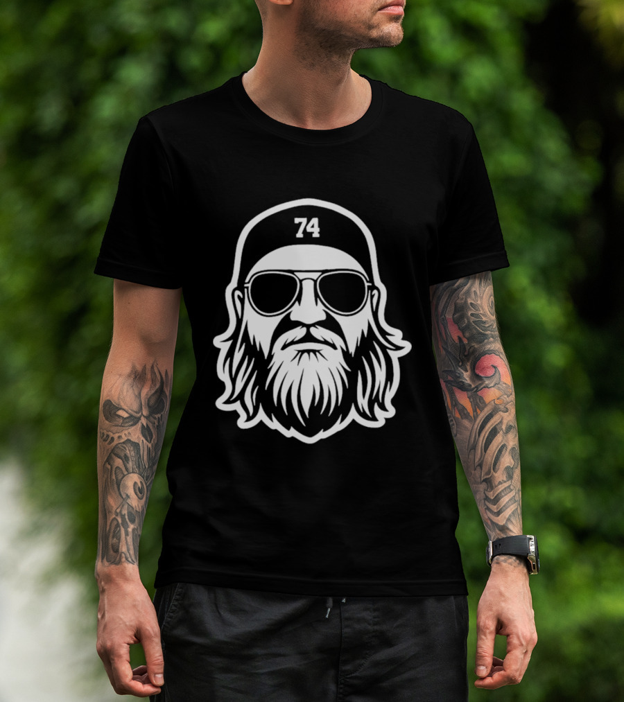 Olu Fashanu 74 Bearded Sunglasses T-Shirt