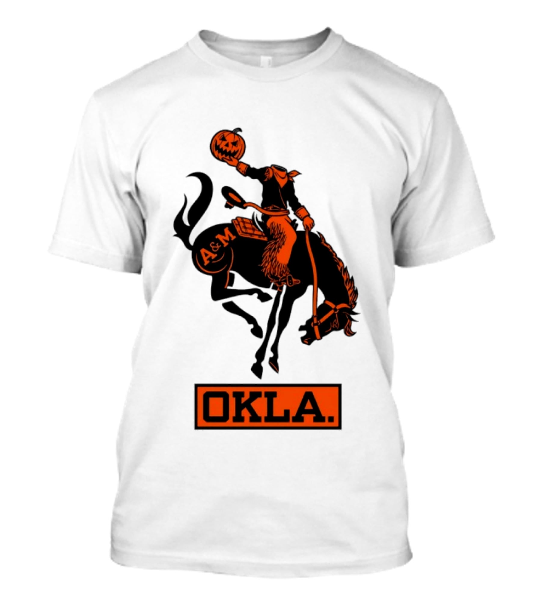Wilson F. Ball Okla A&M Headless Horseman Halloween Oklahoma State T-Shirt