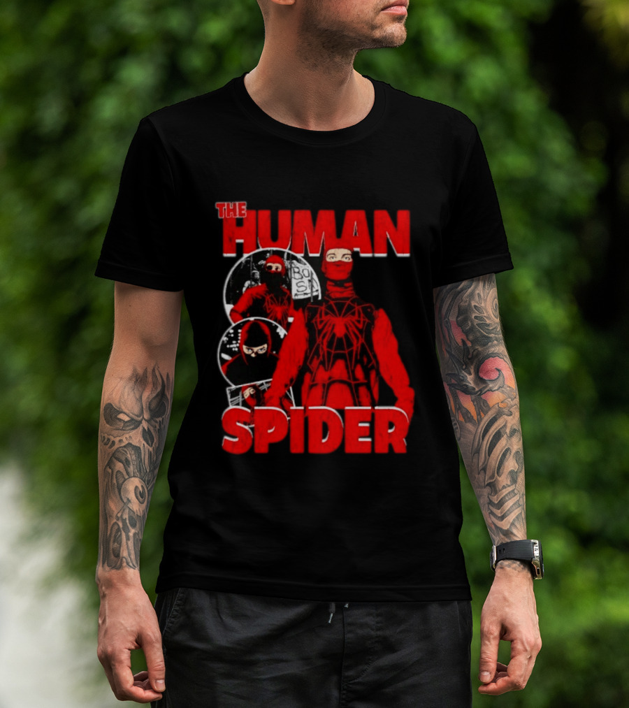 The Human Spider Man Peter Parker Comic T-Shirt