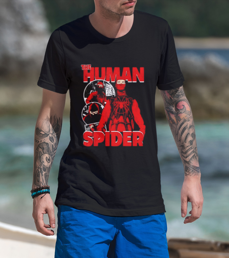 The Human Spider Man Peter Parker Comic T-Shirt