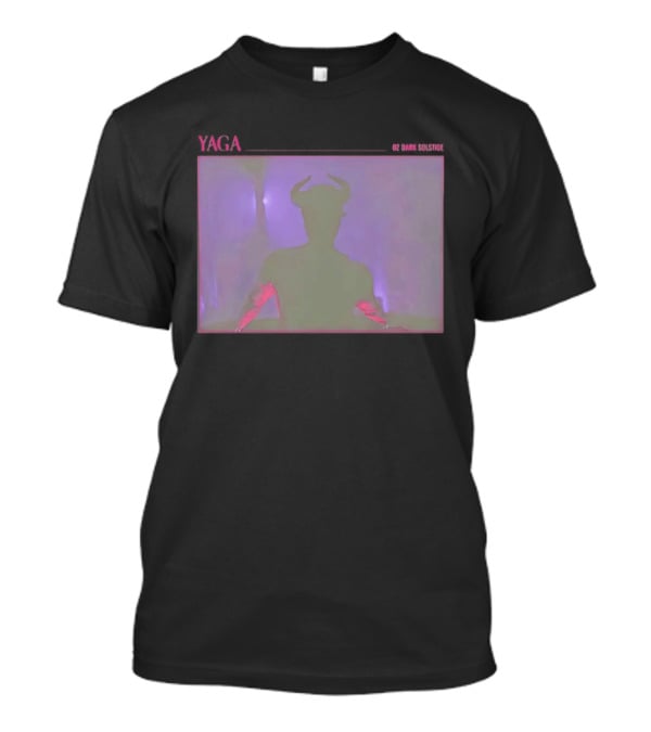 Yaga Dark Solstice Mystical Atmosphere Horned T-Shirt