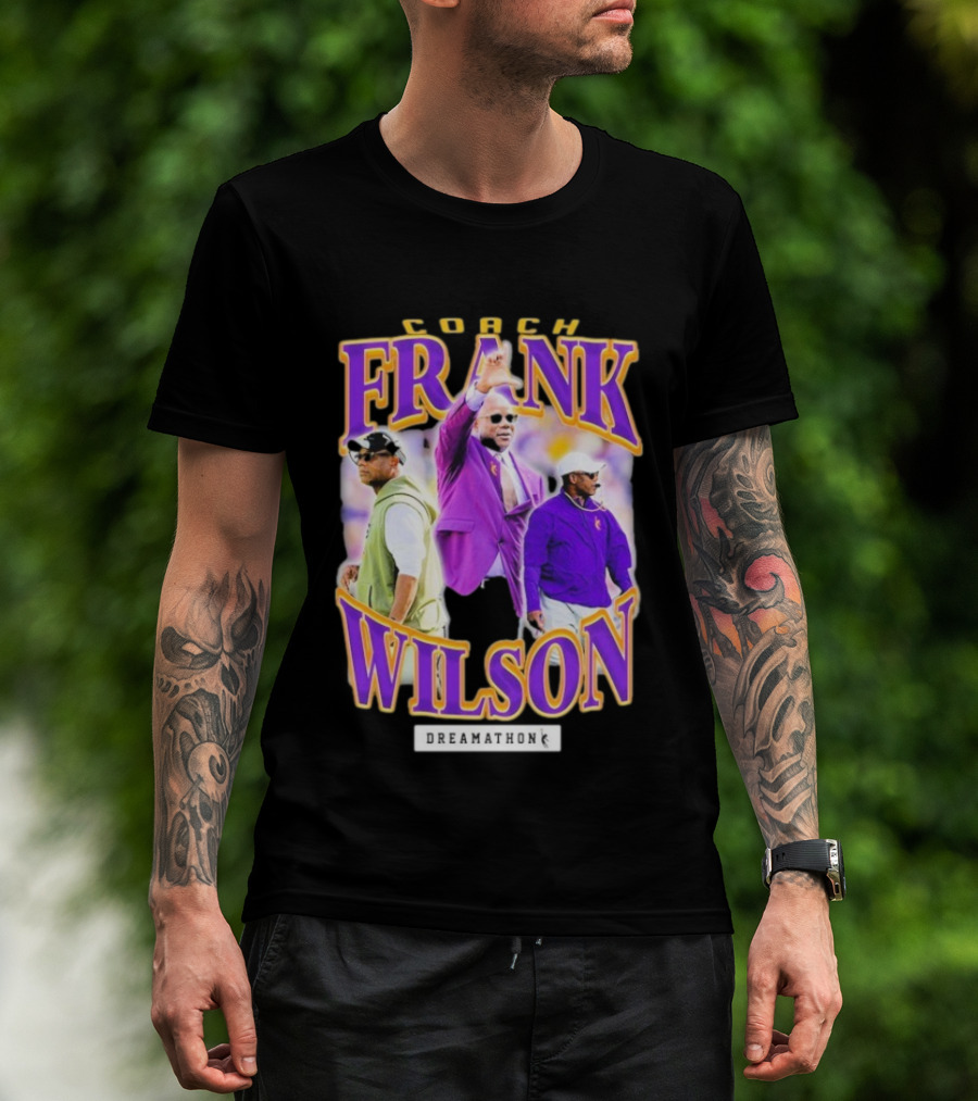 Coach Frank Wilson LSU Tigers Dreamathon T-Shirt