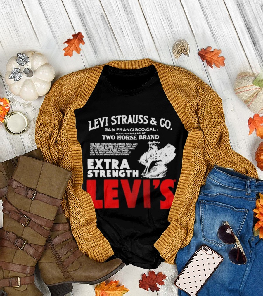 Levi Strauss & Co. San Francisco Two Horse Brand Extra Strength Levi's T-Shirt