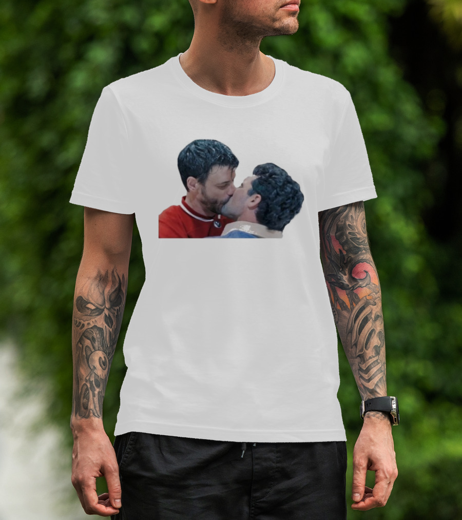 The Little Gay Scott Kipp Kiss Star Trek Parody LGBTQ+ T-Shirt