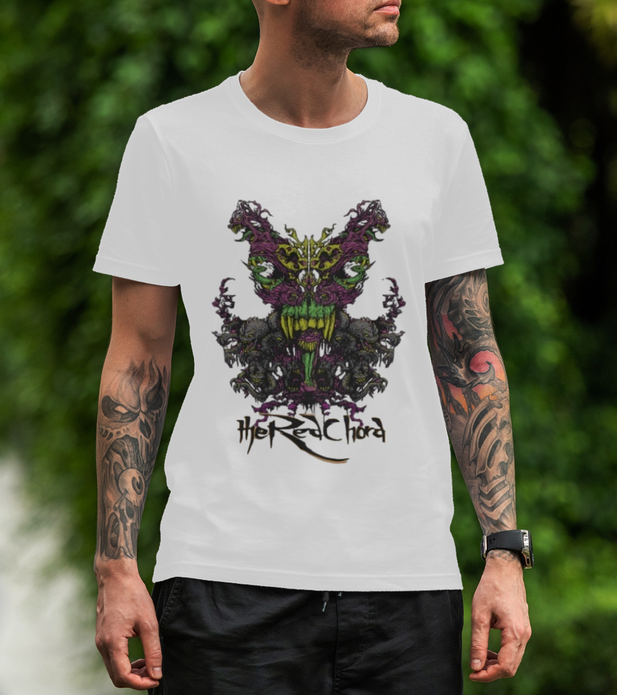 The Red Chord Legion Symmetrical Skull Art T-Shirt
