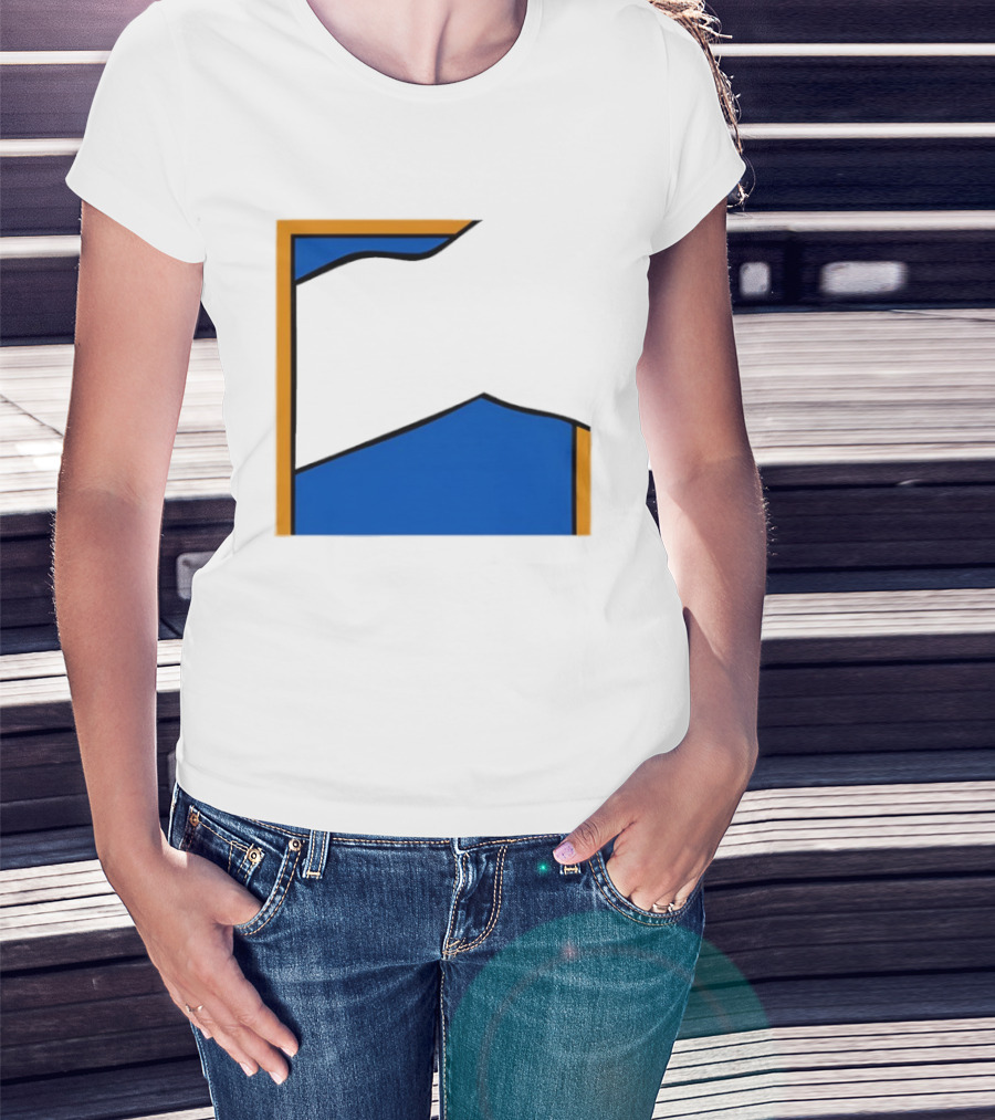 Thechemicalbrothers Kipping Like A Stone Retro Blue Orange Modern Art Style T-Shirt