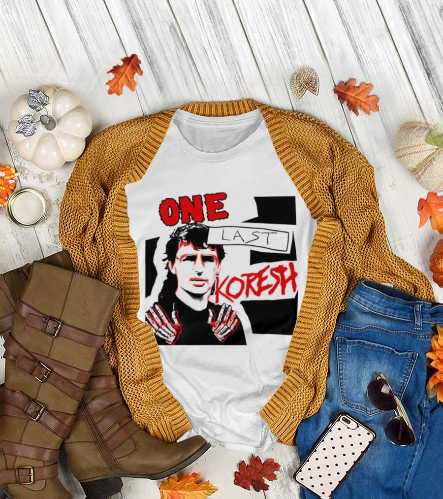 One Last Koresh çizimi T-Shirt