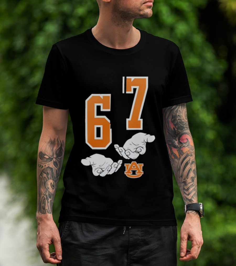 Auburn Tigers 67 Rock Paper Scissors Fun T-Shirt