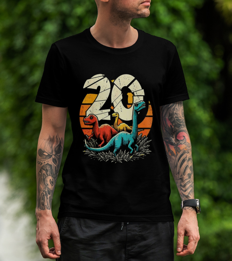 20 Year Old Dinosaur Prehistoric Times T-Shirt