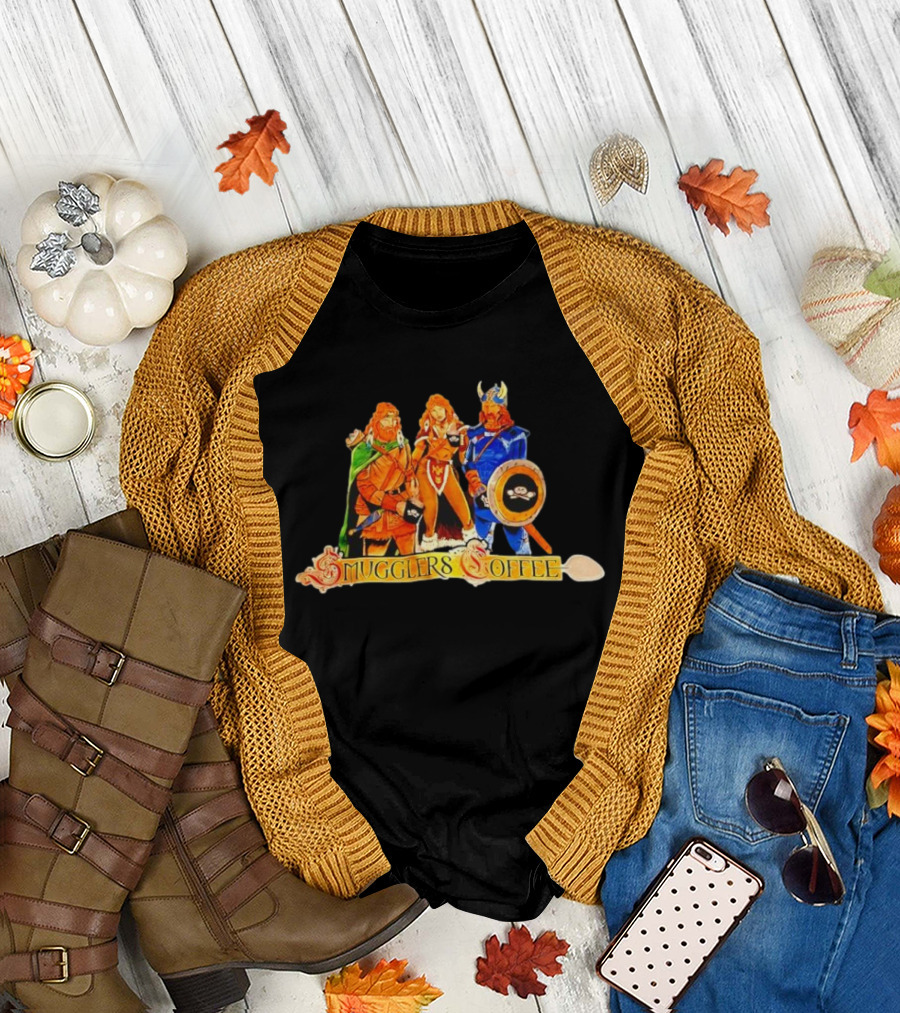 Dungeons & Dragons Dragonlance Warriors glers Coffee Fantasy Adventure Characters T-Shirt