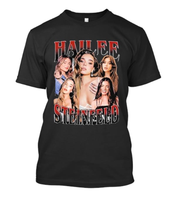 Hailee Steinfeld Pop Star Vintage Collage Retro Style Fashion T-Shirt