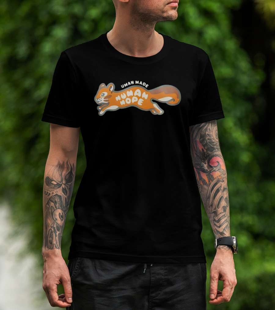 Human Made Human Hope Squirrel T-Shirt