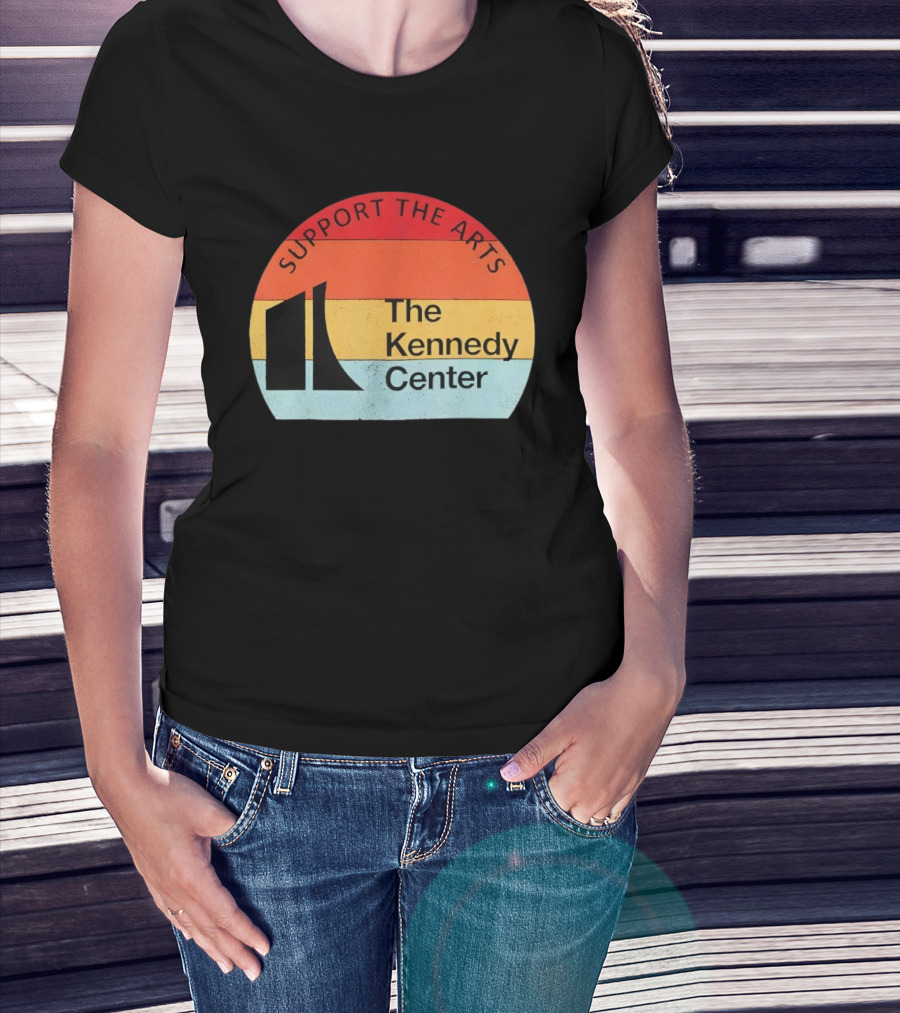 Support The Arts The Kennedy Center Vintage Protest T-Shirt
