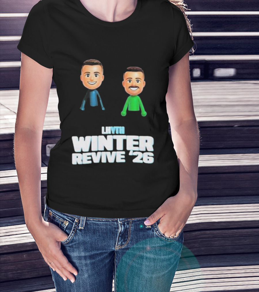 Lhyth Winter Revive '26 Cartoon Figures T-Shirt