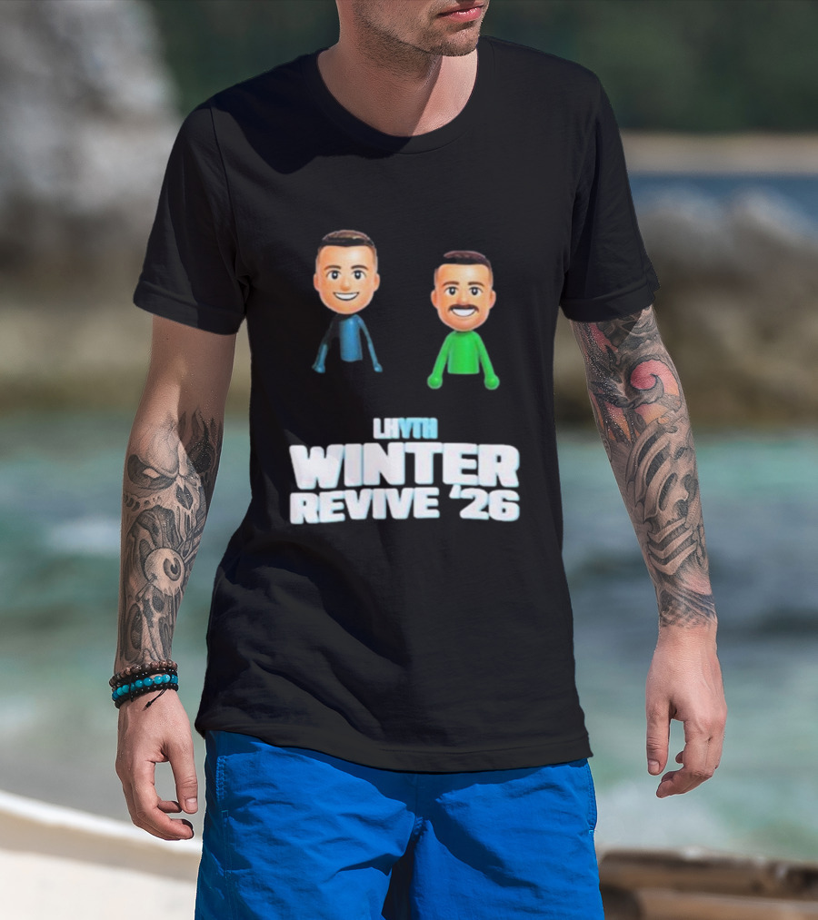 Lhyth Winter Revive '26 Cartoon Figures T-Shirt
