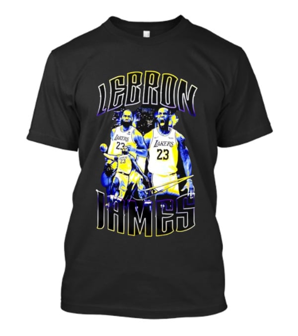 LeBron James Los Angeles Lakers NBA Basketball Legends 23 T-Shirt