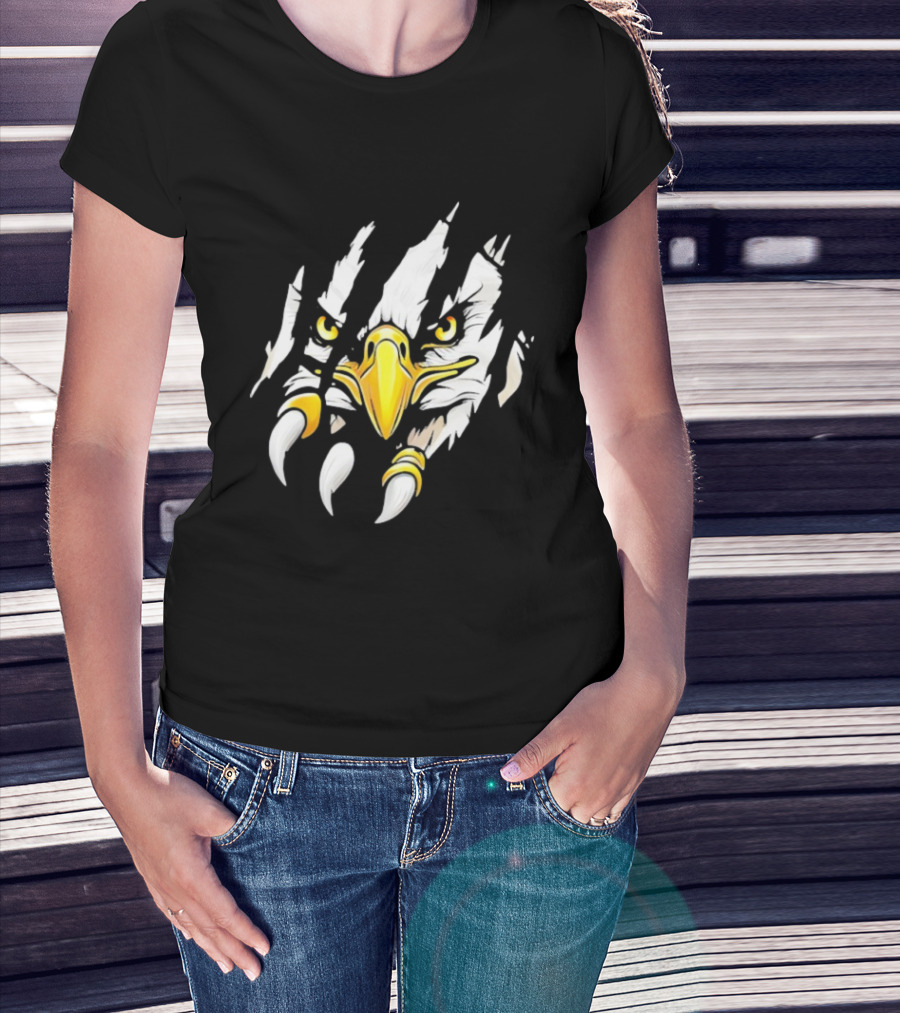 Philadelphia Eagles Fierce Eagle Claw Power T-Shirt
