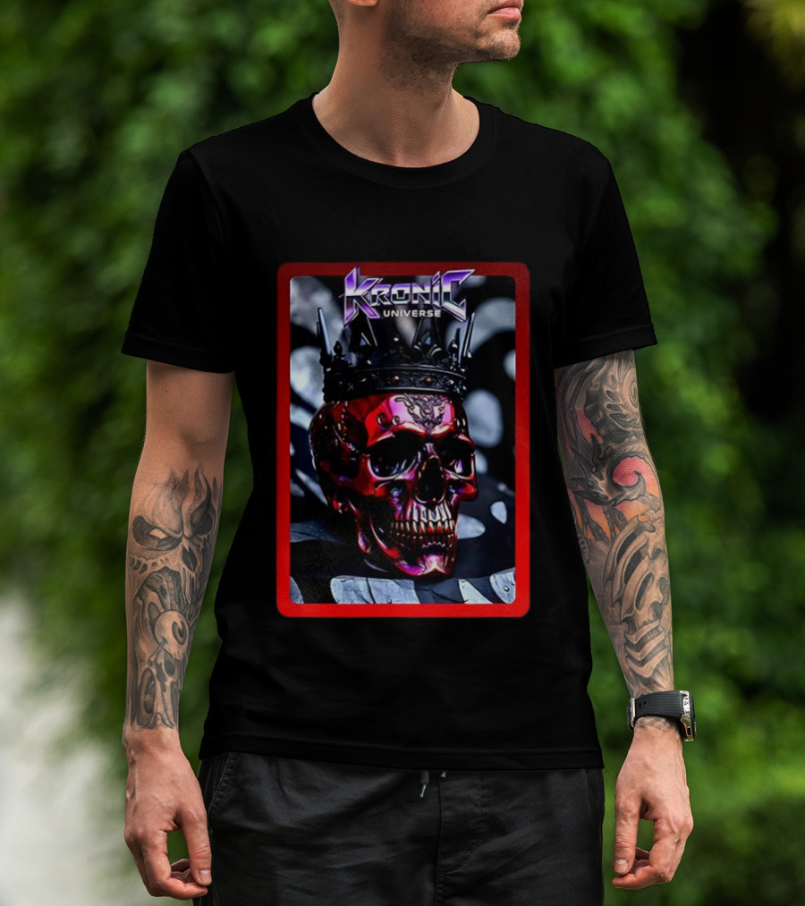 Kronic Universe Red Skull Monarch Of Darkness T-Shirt