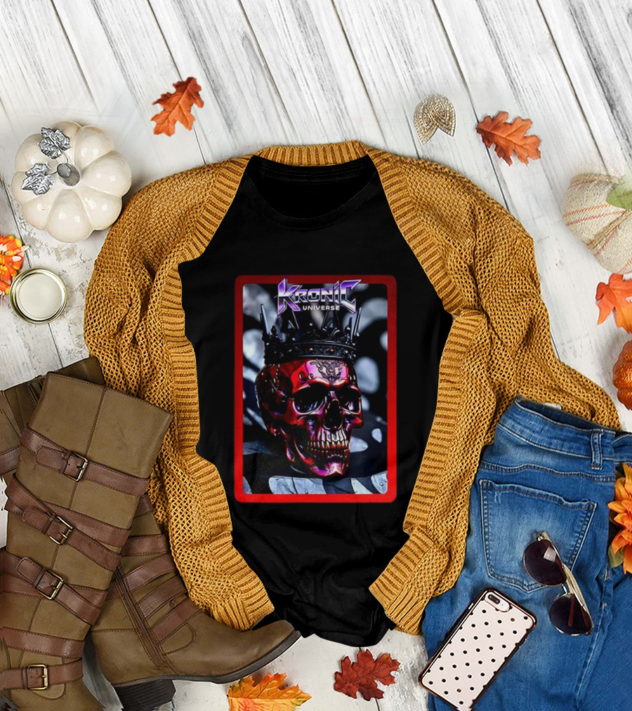 Kronic Universe Red Skull Monarch of Darkness T-Shirt