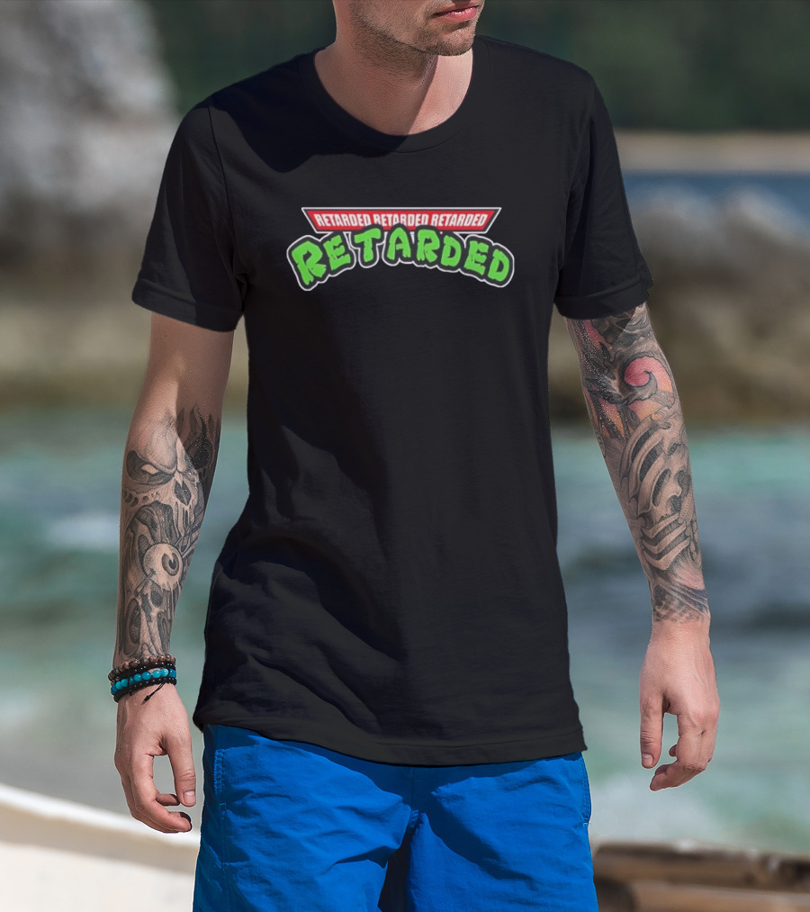 Retarded Appears Three Times T-Shirt
