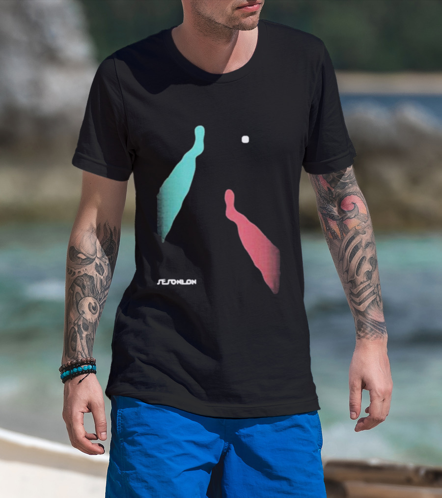 Sesoneon Legs Colorful Minimalist Abstract T-Shirt