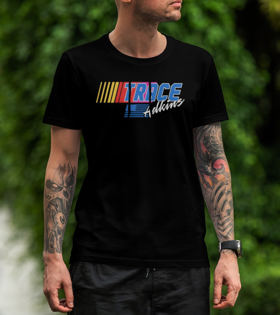 Trace Adkins USA Flag Racing T-Shirt