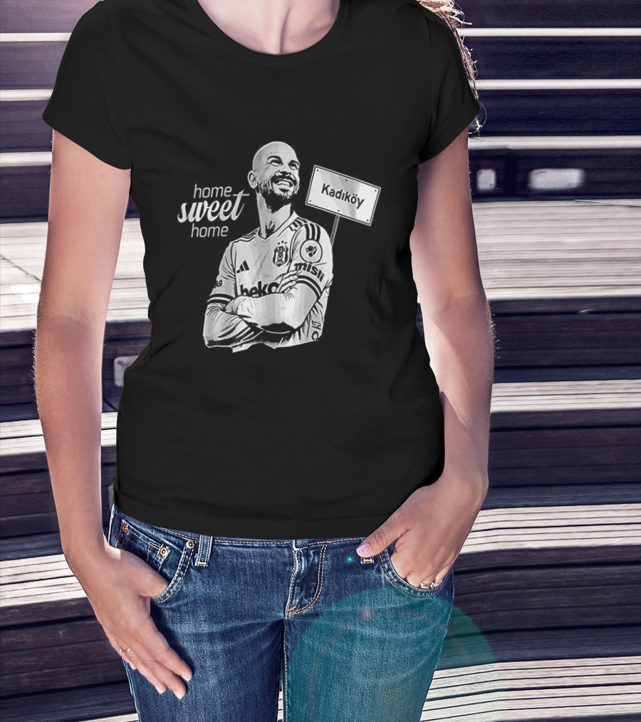 Václav Černý Home Sweet Home Football Flag Concept T-Shirt