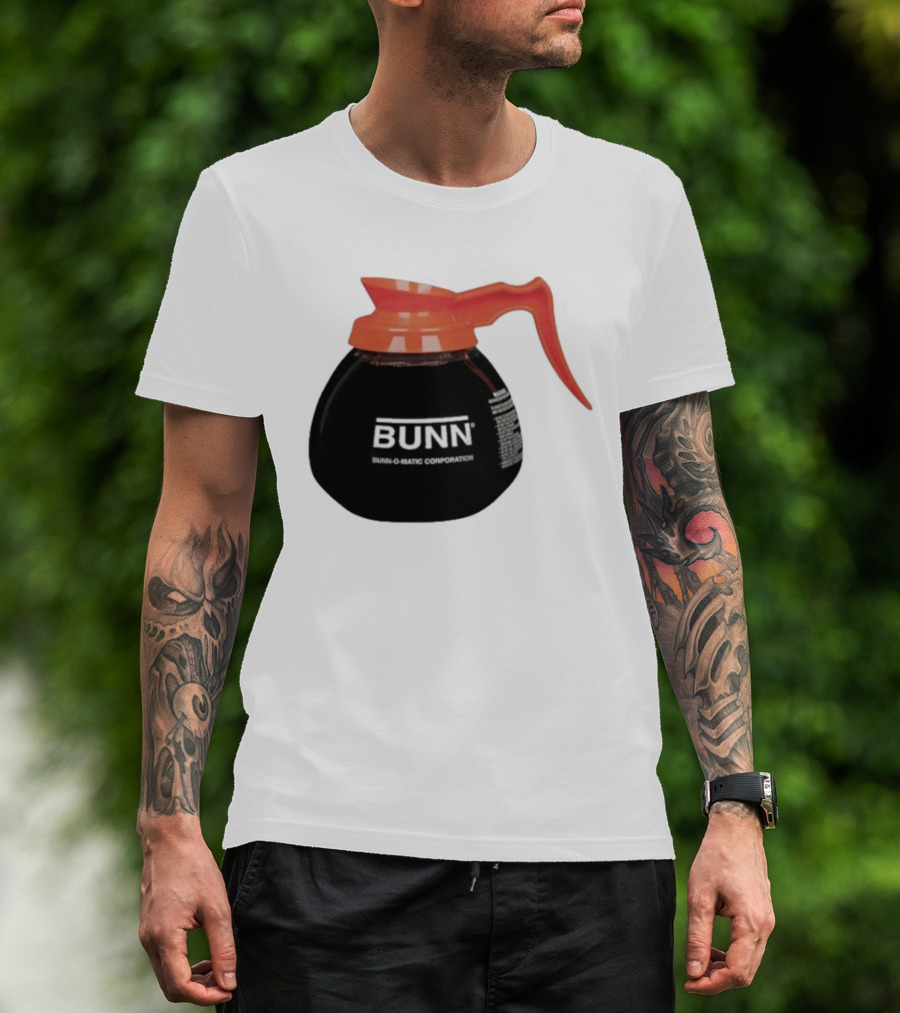 Bunn Coffee Pot Bunn O Matic Corporation Classic Orange Handle T-Shirt