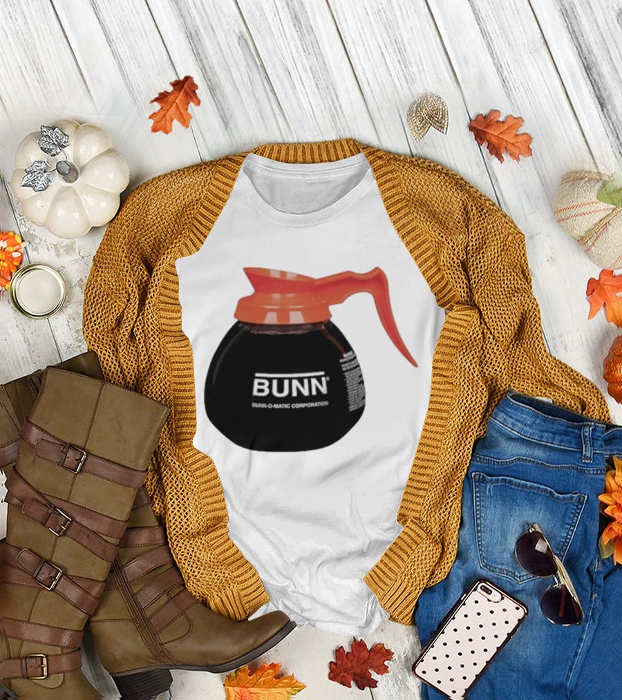 Bunn Coffee Pot Bunn O Matic Corporation Classic Orange Handle T-Shirt