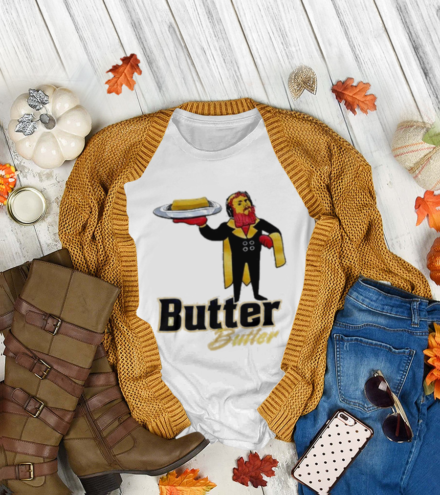 Butter Butler Caseoh T-Shirt