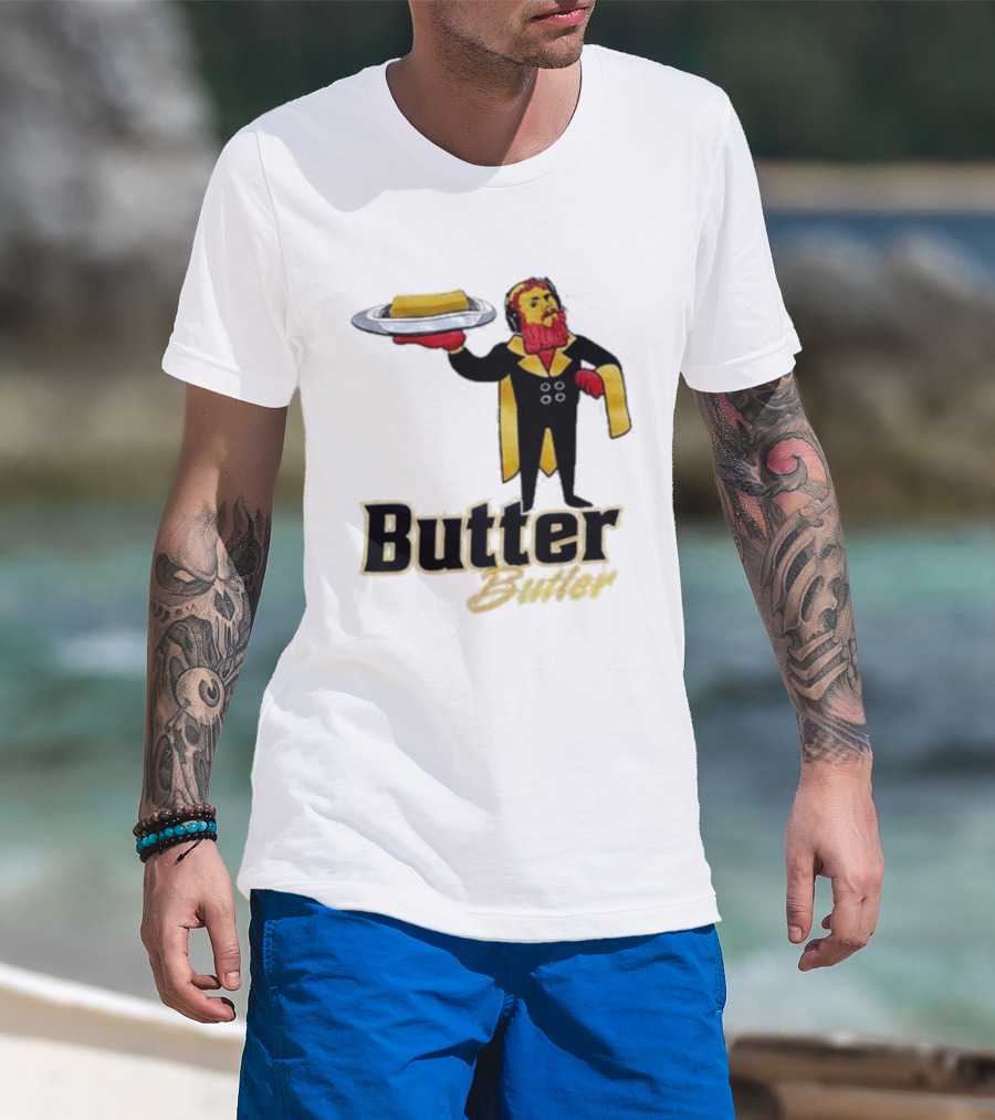 Butter Butler Caseoh T-Shirt