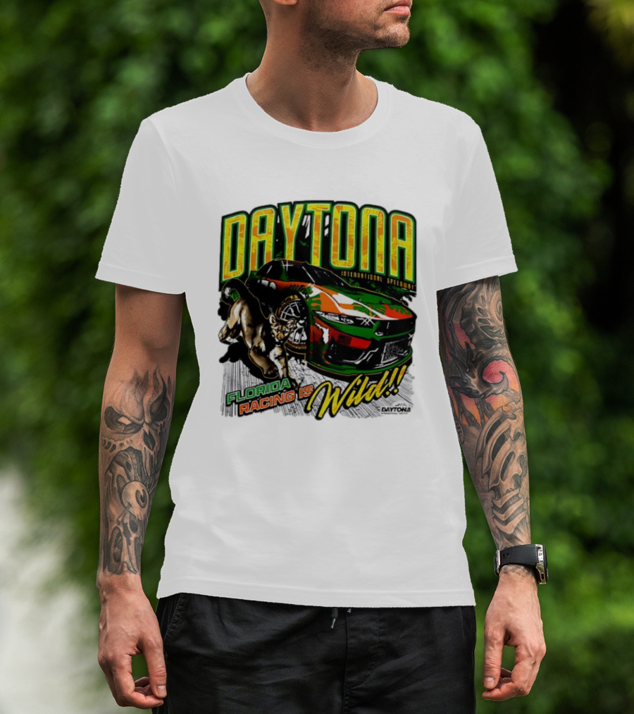Daytona International Speedway Florida Racing Is Wild Daytona 500 Regional Franklin T-Shirt