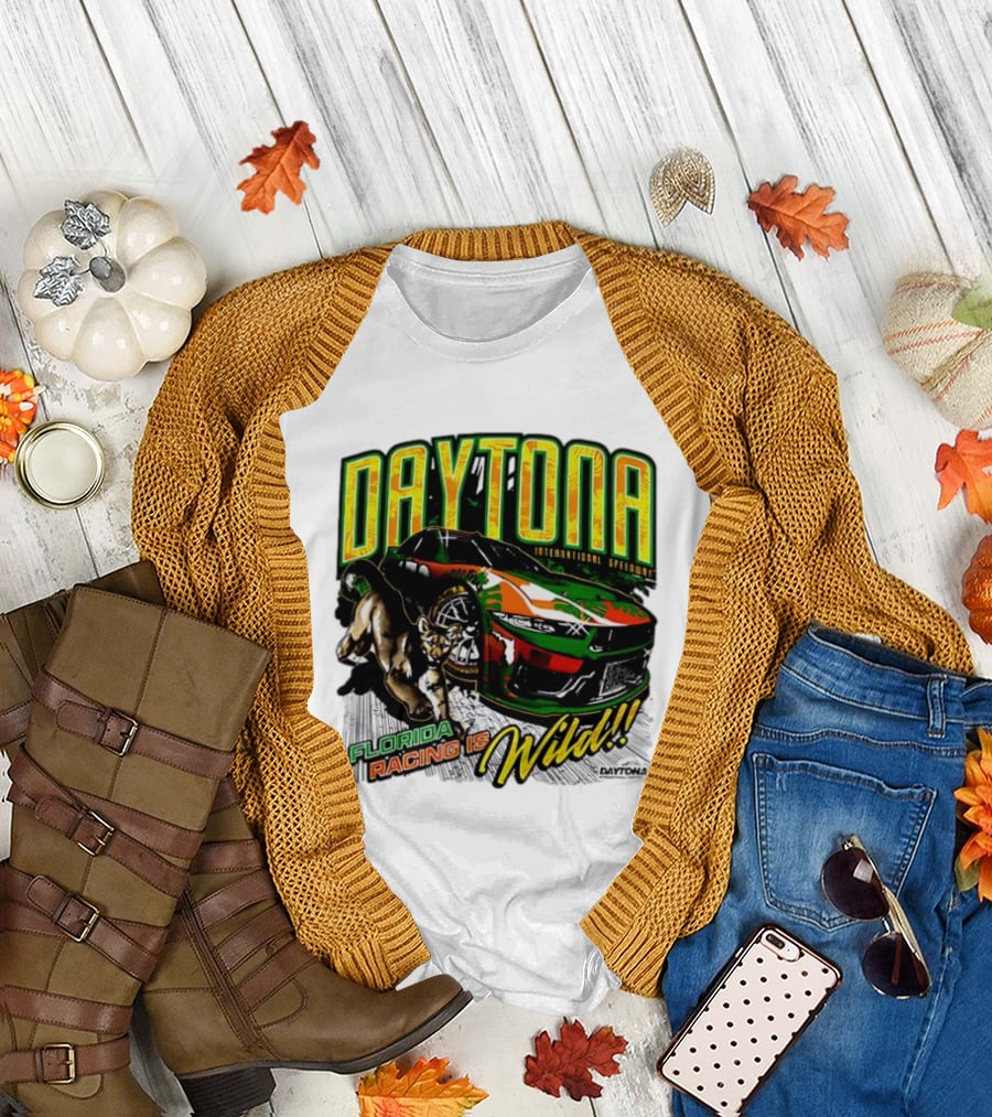 Daytona International Speedway Florida Racing Is Wild Daytona 500 Regional Franklin T-Shirt