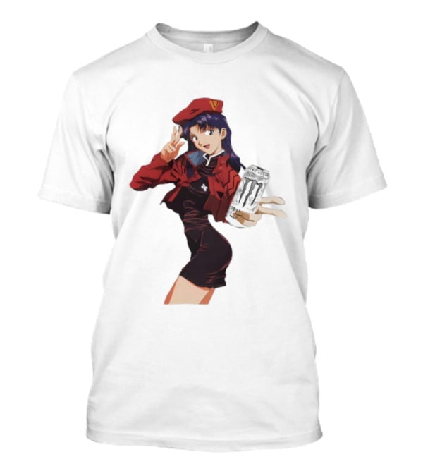 Misato Katsuragi Monster Energy Zero Sugar T-Shirt