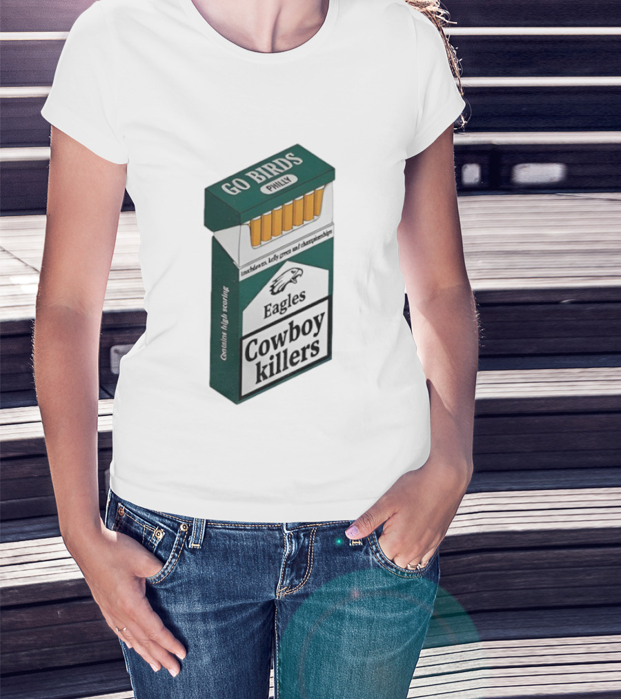Philadelphia Eagles Go Birds Philly Cowboy Killers T-Shirt