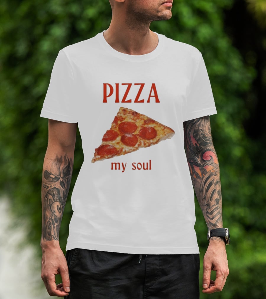 Pizza My Soul Pepperoni Slice T-Shirt