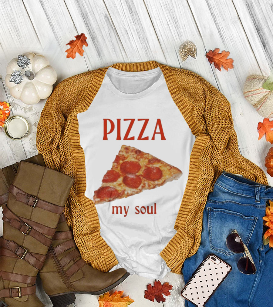 Pizza My Soul Pepperoni Slice T-Shirt