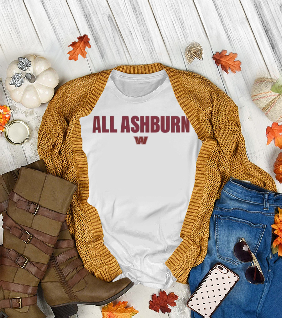 All Ashburn Washington Commanders W T-Shirt