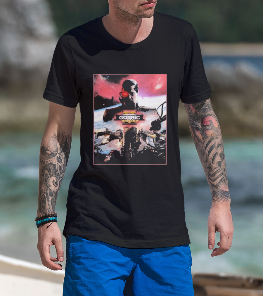 Battlefleet Gothic Armada 2 Sci Fi Naval Warfare Commander Game T-Shirt