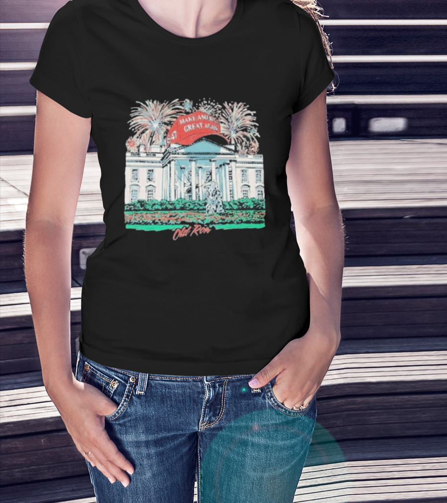 Jarren Duran Make America Great Again White House Old Row T-Shirt