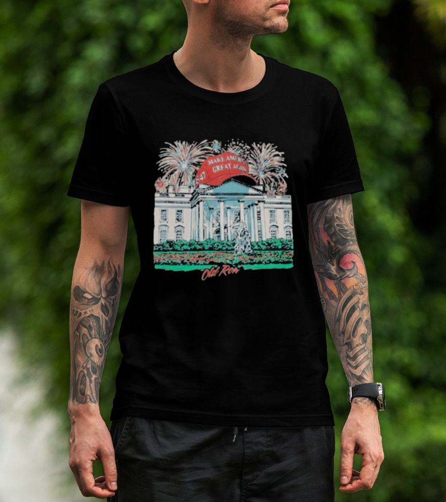 Jarren Duran Make America Great Again White House Old Row T-Shirt