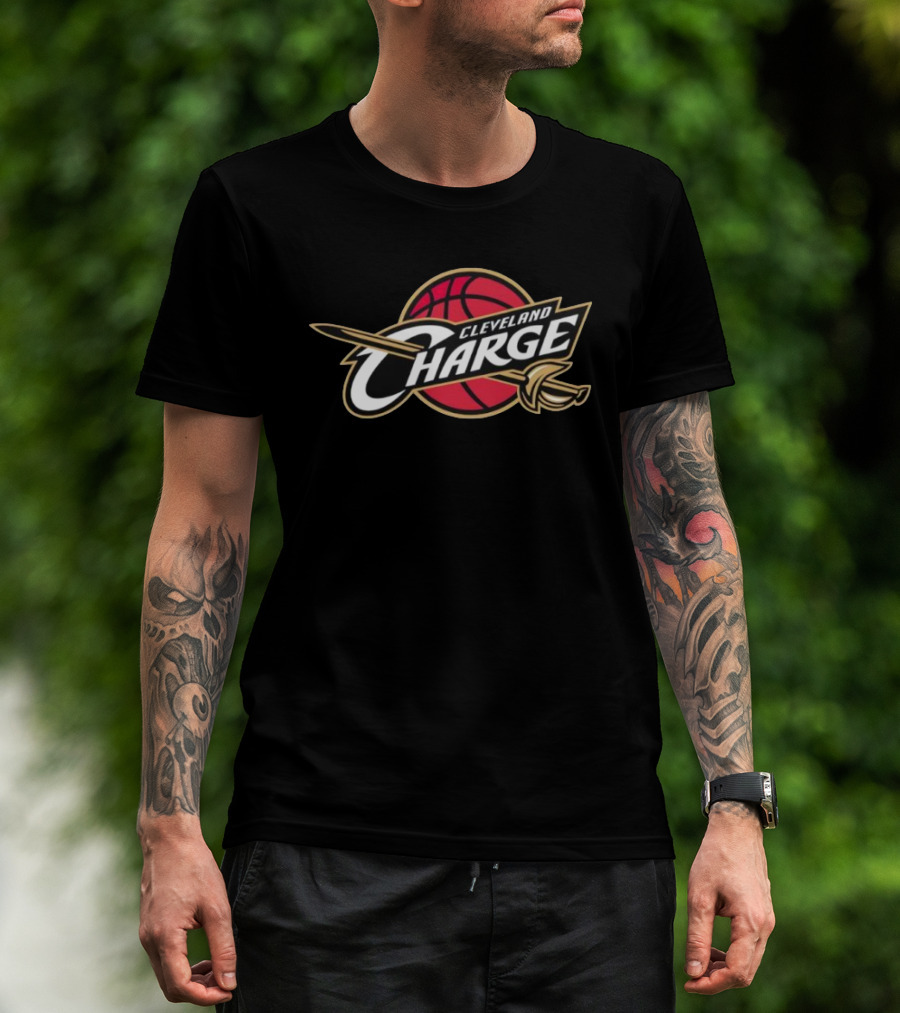 Cleveland Charge NBA G League Basketball Sword T-Shirt